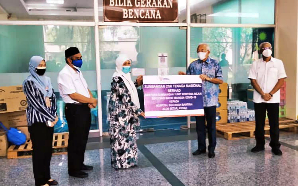 Dua Hospital Dapat Sumbangan Kontena Sejuk Beku Dari Tnb Edisi