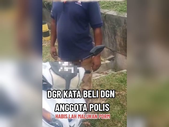 Mat Bangla Tunggang Motosikal Milik Anggota Polis Edisi 9